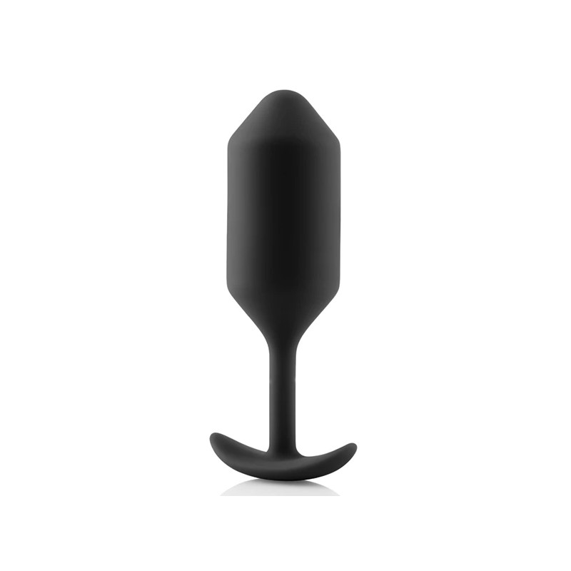 Plug analny - B-Vibe Snug Plug 3 Black